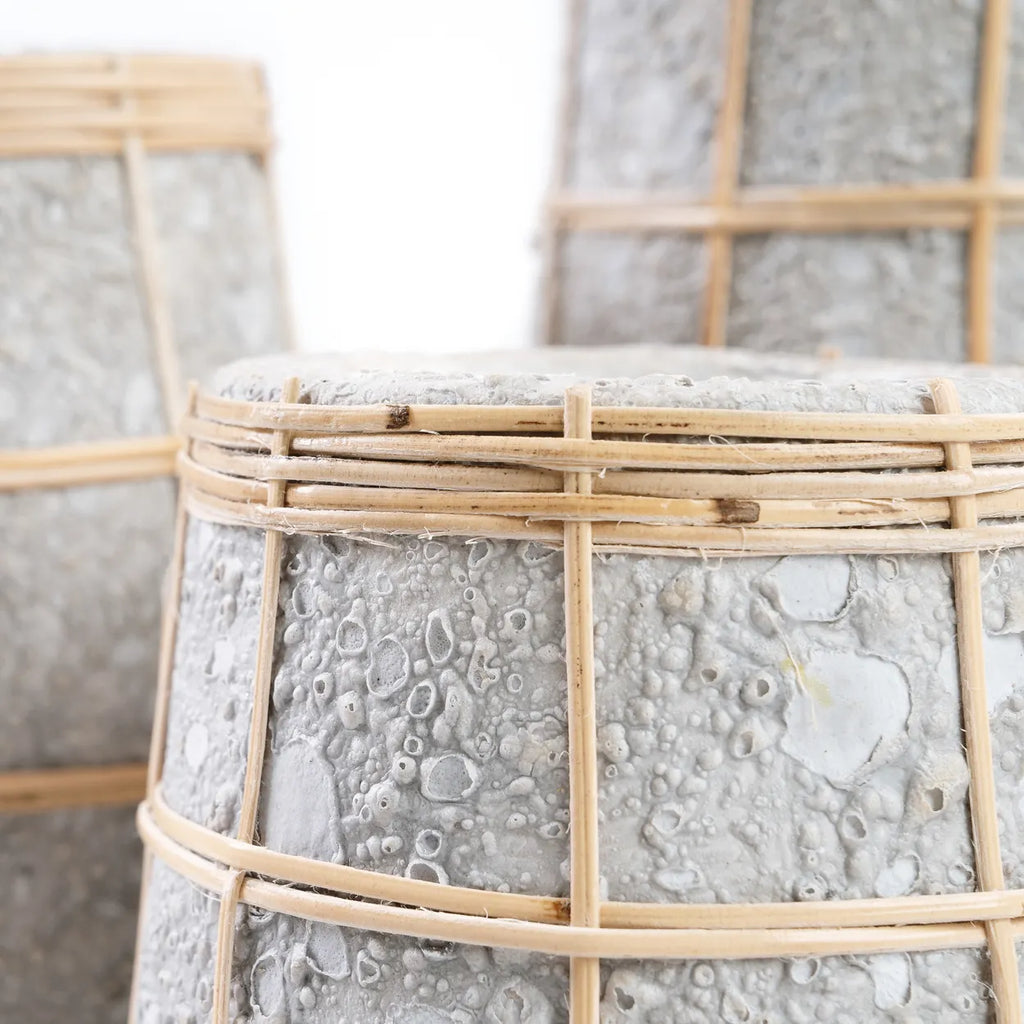 The Cute Vase - Concrete Grey Natural - S