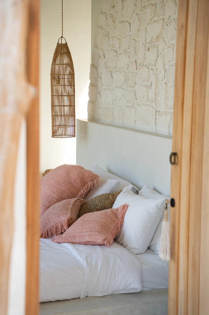 The Fish Trap Hanging Lamp - Natural - L