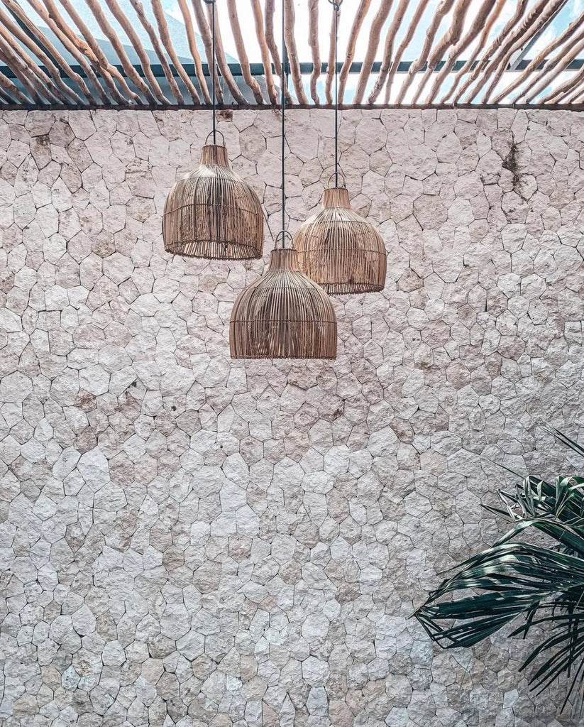 The Lobster Trap Hanging Lamp - Natural