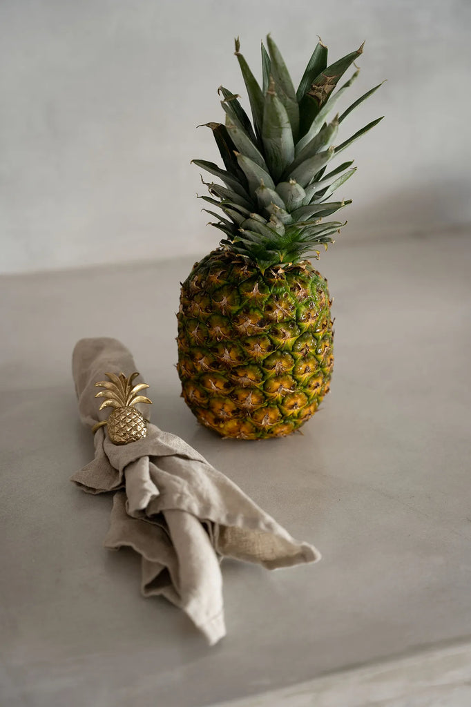 The Pineapple Napkin Ring - Gold