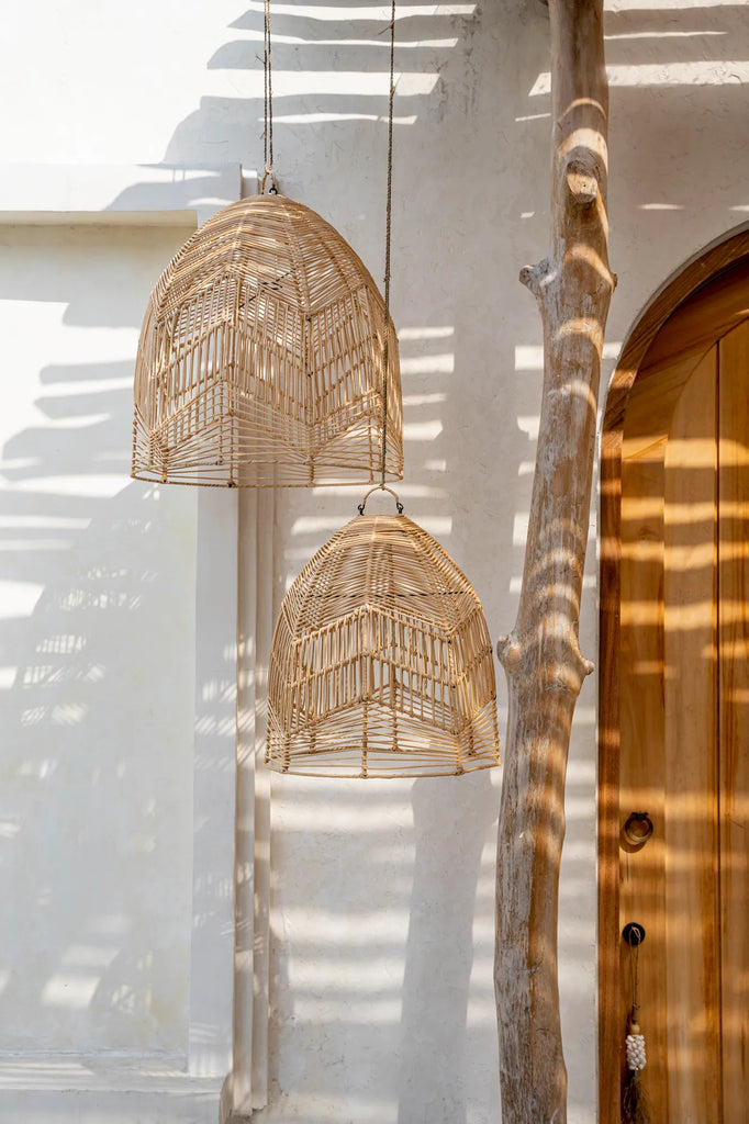 The Bullet Pendant Lamp - Natural - M