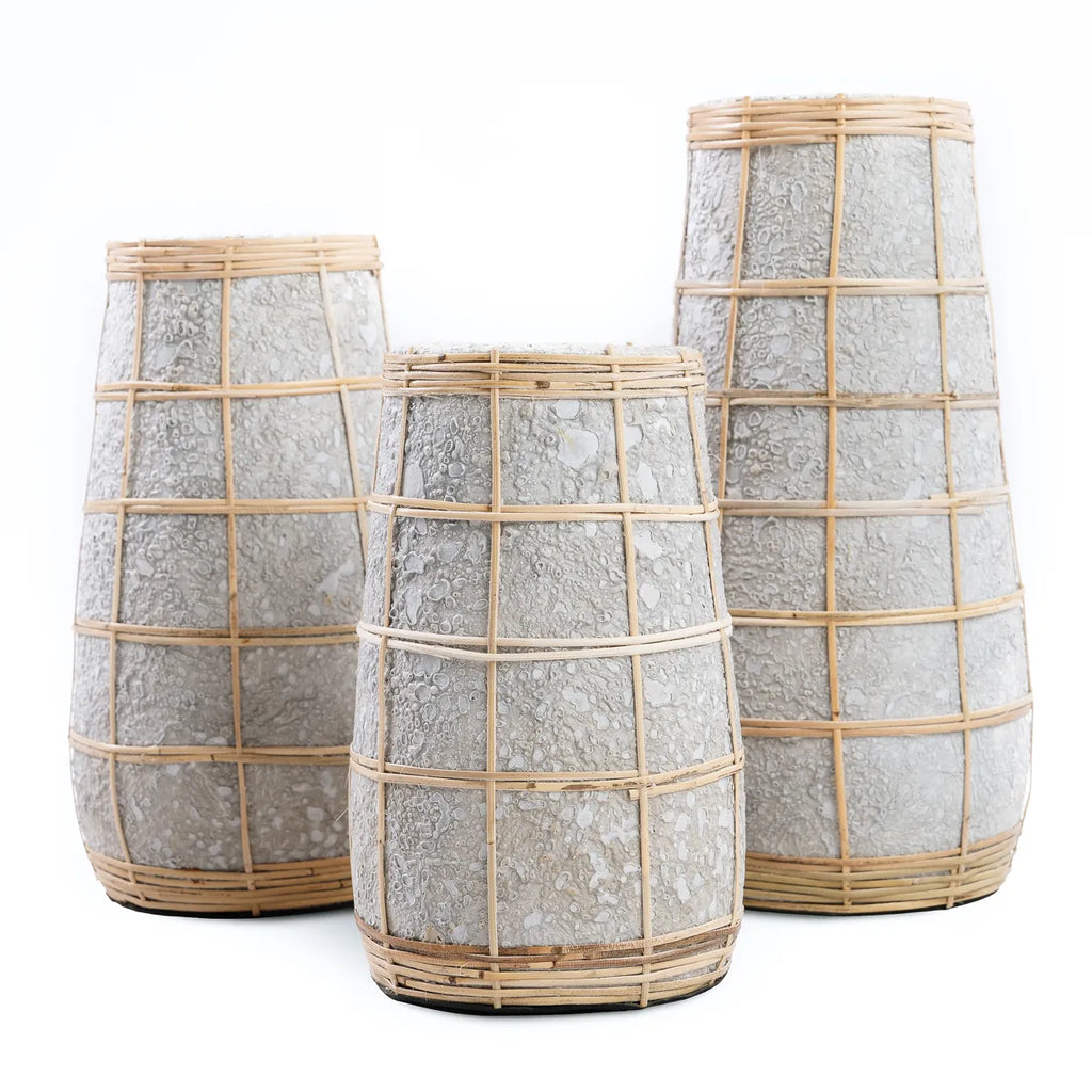 The Cutie Vase - Concrete Grey Natural - L