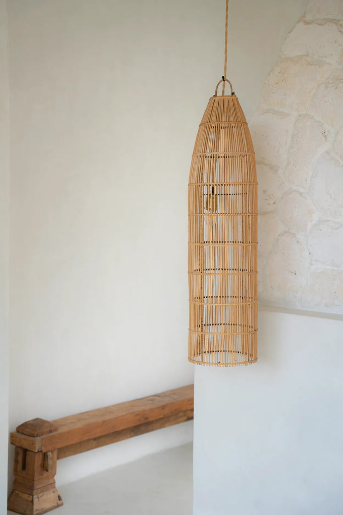The Fish Trap Hanging Lamp - Natural - L