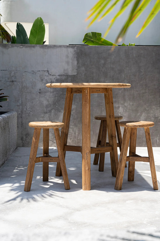 The Fusuma Bar Stool - Outside