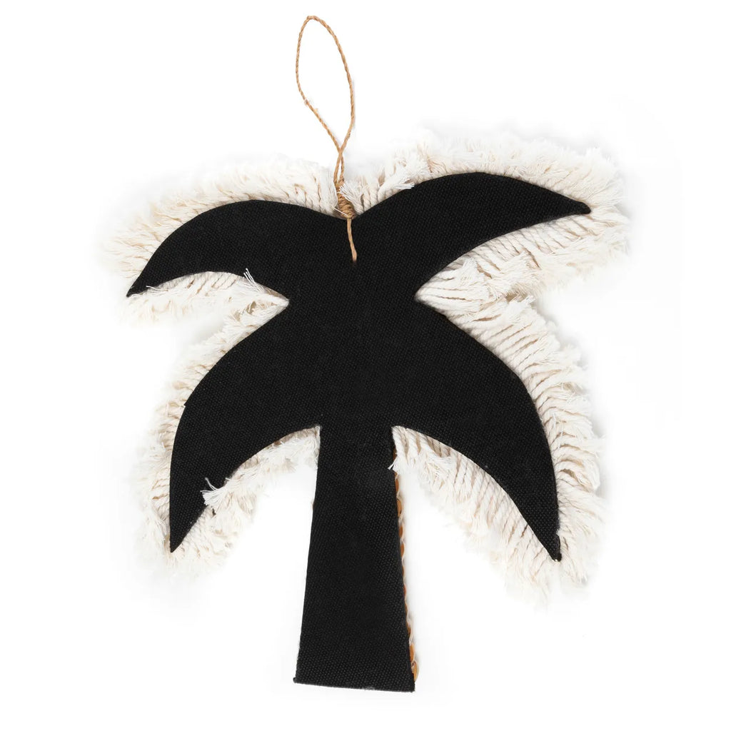 The Cotton & Shells Palm Tree - White Natural