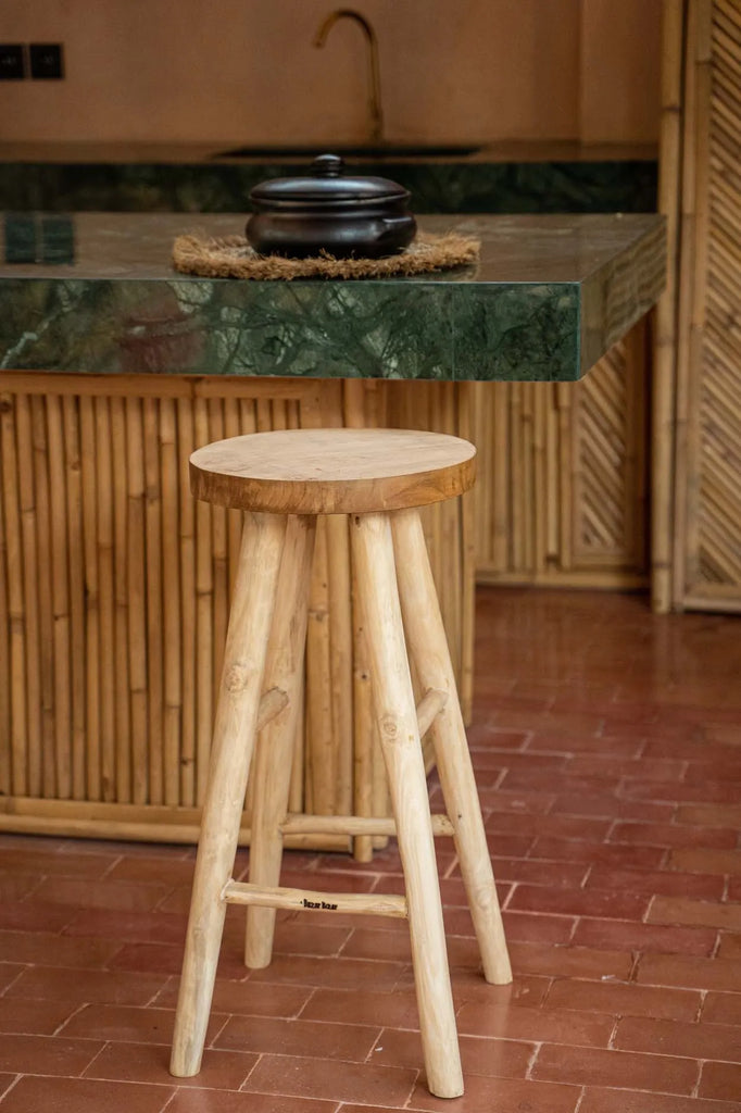 The Kedut Barstool - Natural