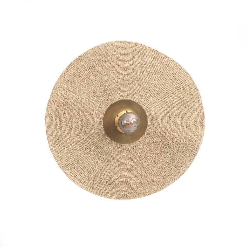 The Let's Groove Wall Lamp - Brass Natural - M