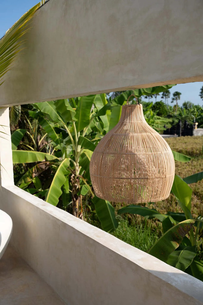 The Lobster Trap Hanging Lamp - Natural