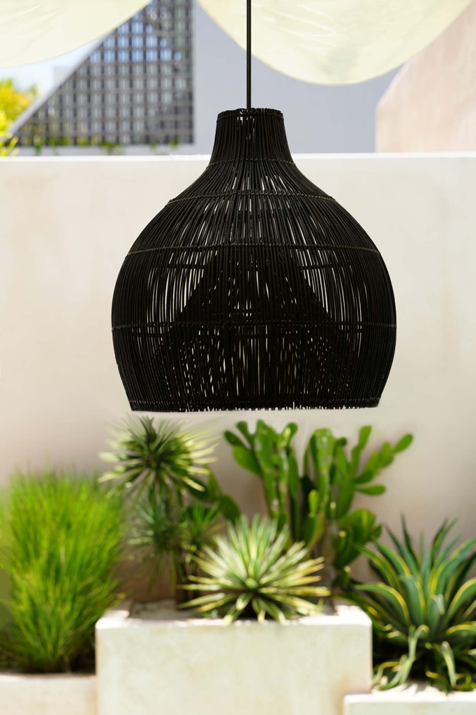 The Lobster Trap Pendant Light - Black