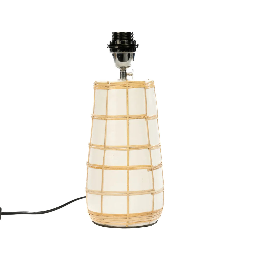 The Molokai Table Lamp - White Natural