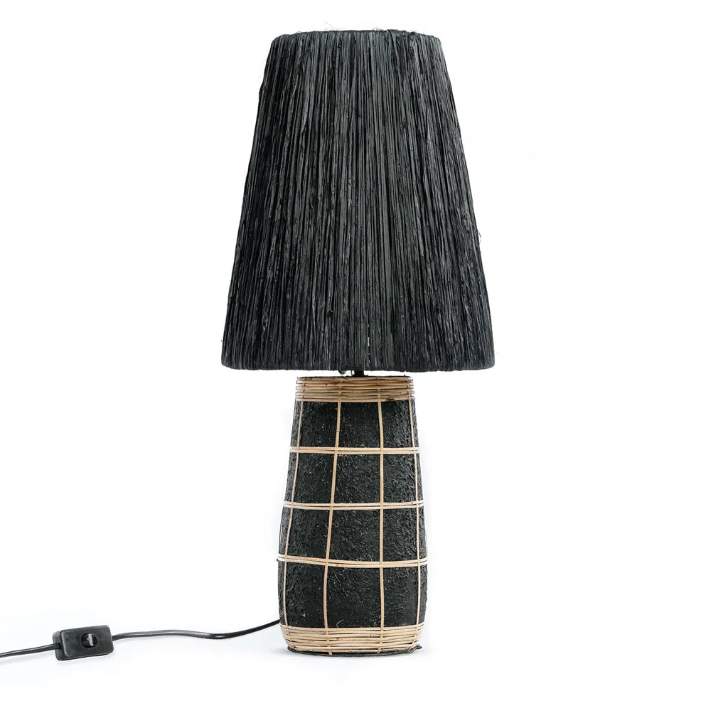 The Naxos Table Lamp - Black Natural