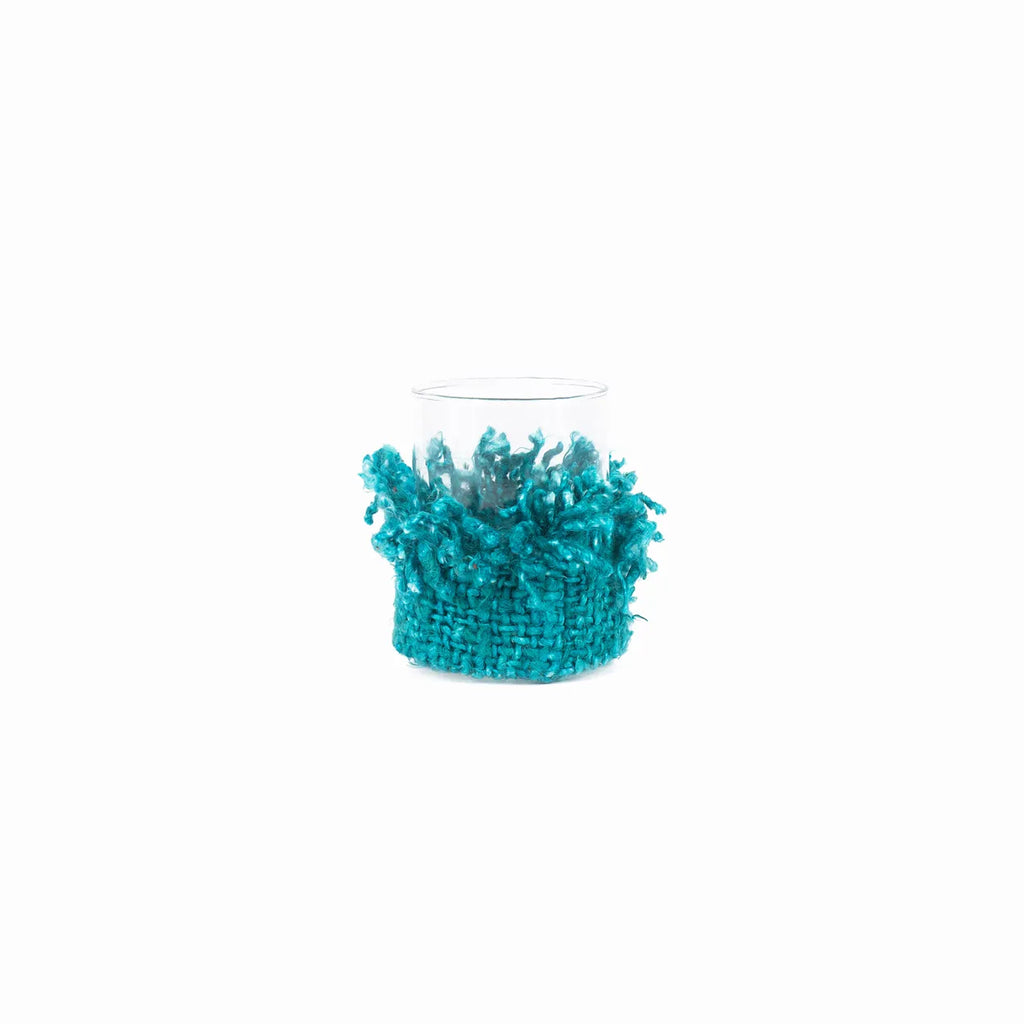 The Oh My Gee Candle Holder - Aqua - M