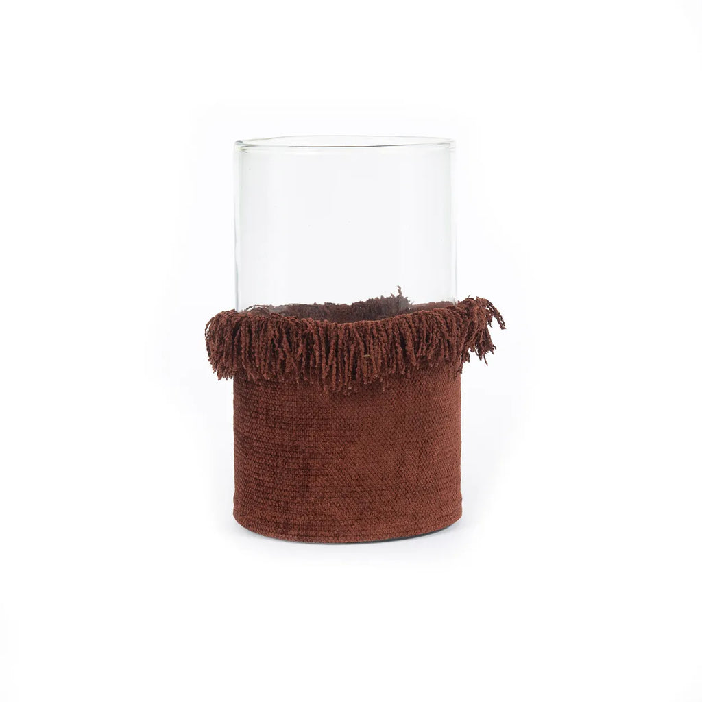 The Oh My Gee Candle Holder - Bordeaux Velvet - XXL