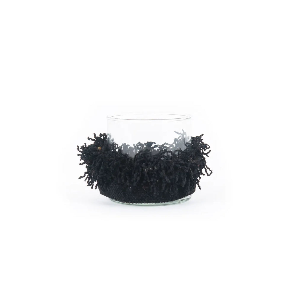 The Oh My Gee Candle Holder - Black Velvet - S