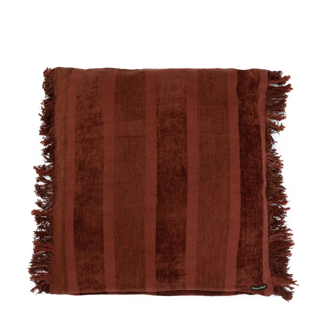 The Oh My Gee Cushion Cover - Bordeaux Velvet - 60x60