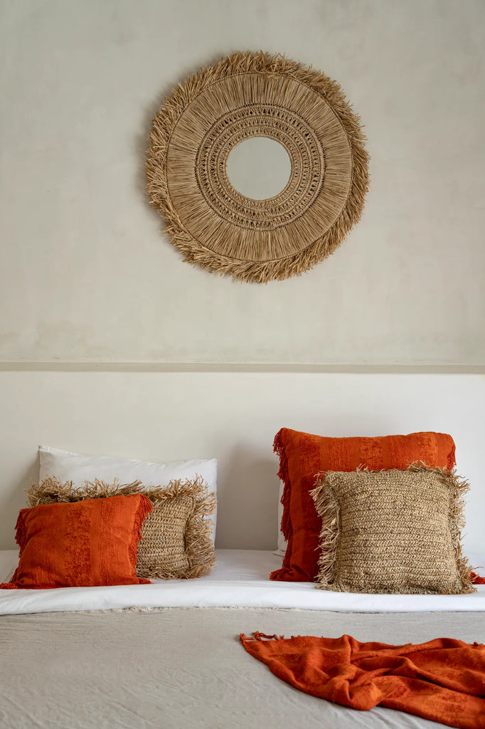 The Oh My Gee Cushion Cover - Rust Velvet - 40x40