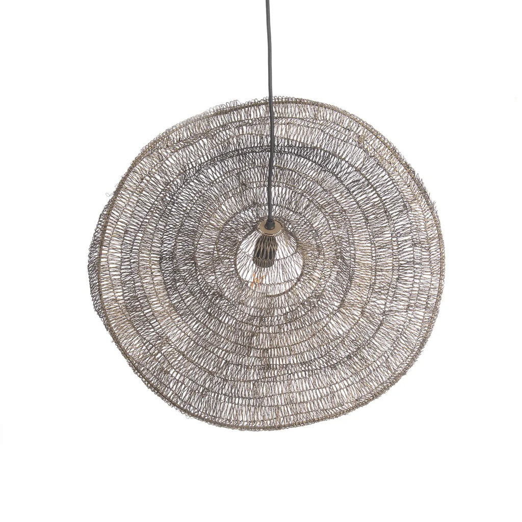 The Oyster Pendant Lamp - Brass - M