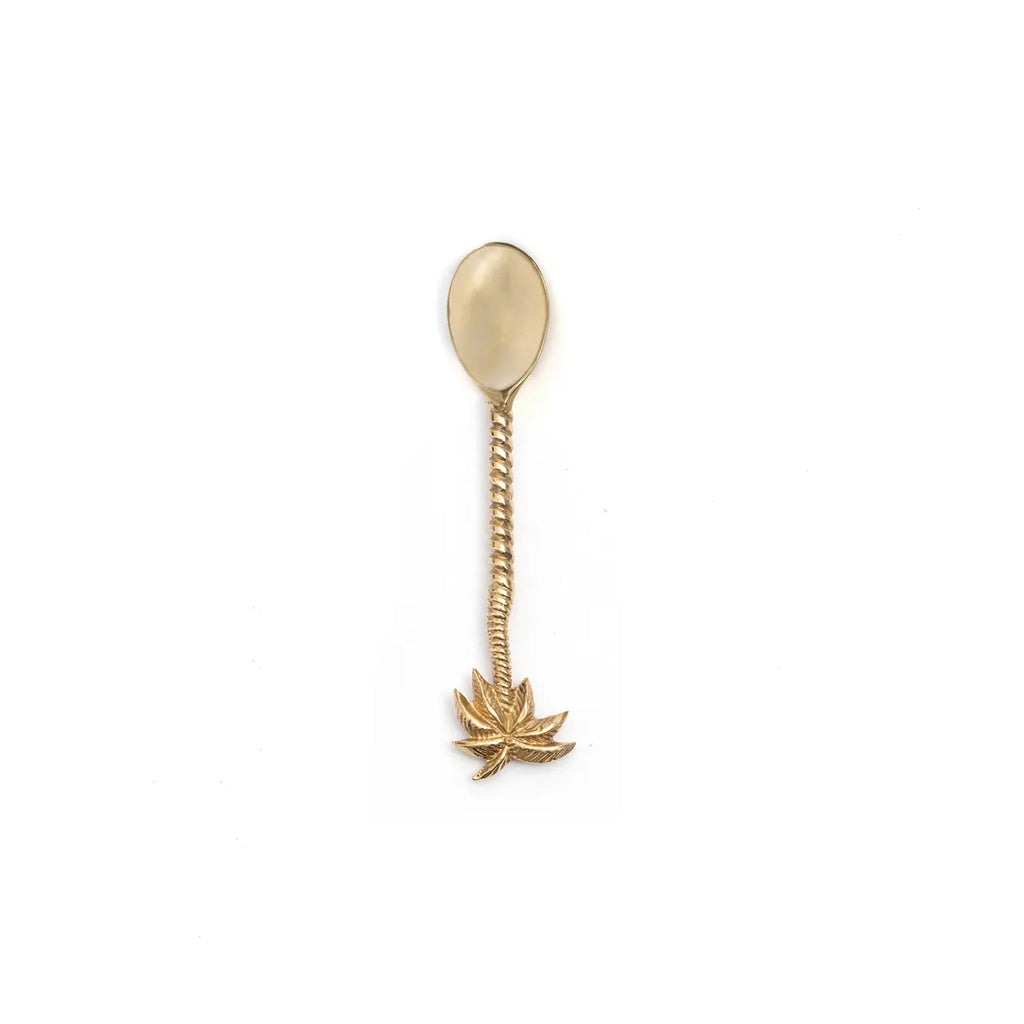 The Palm Tree teaspoon - Gold