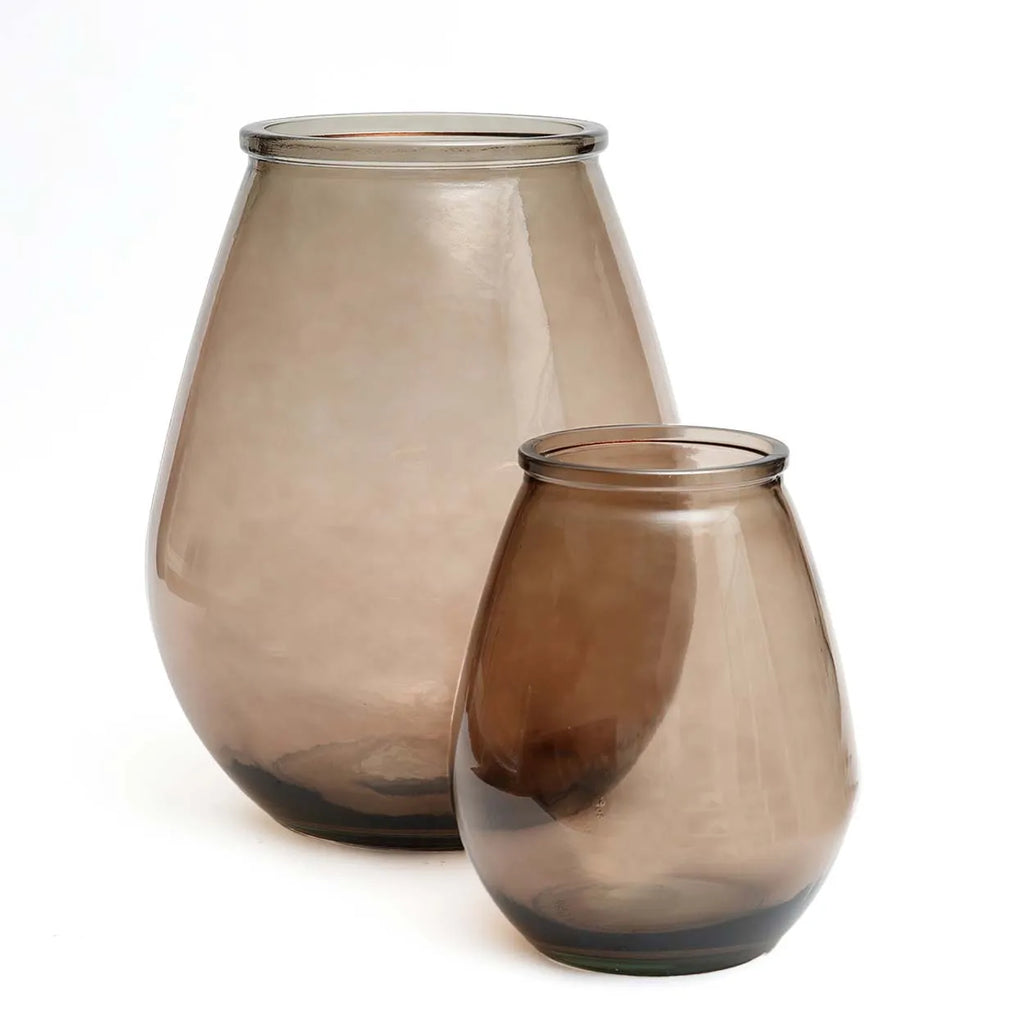 The eggplant vase - Beige - M