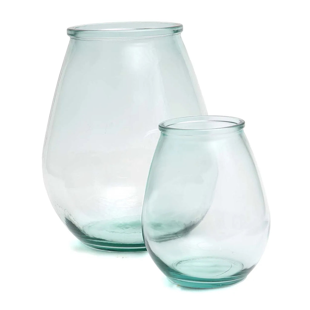 The eggplant vase - Blue - L