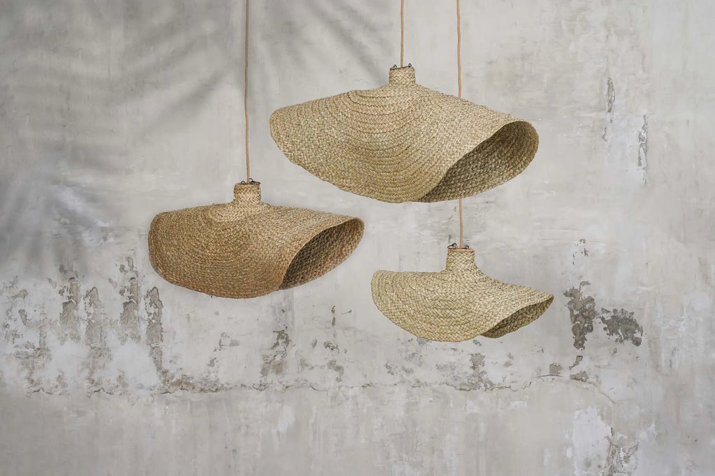 The Dome Pendant Lamp - Natural - M