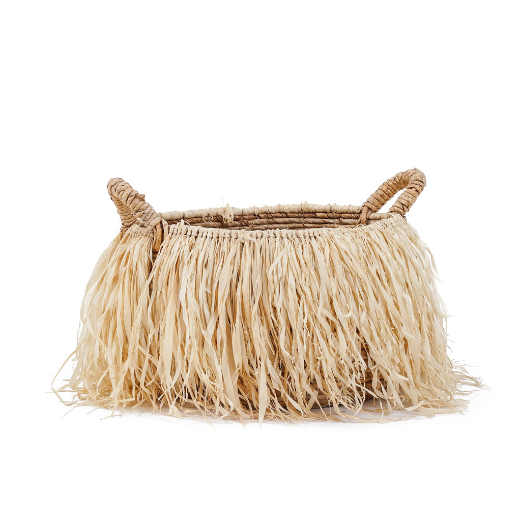 The Raffia Mand - L