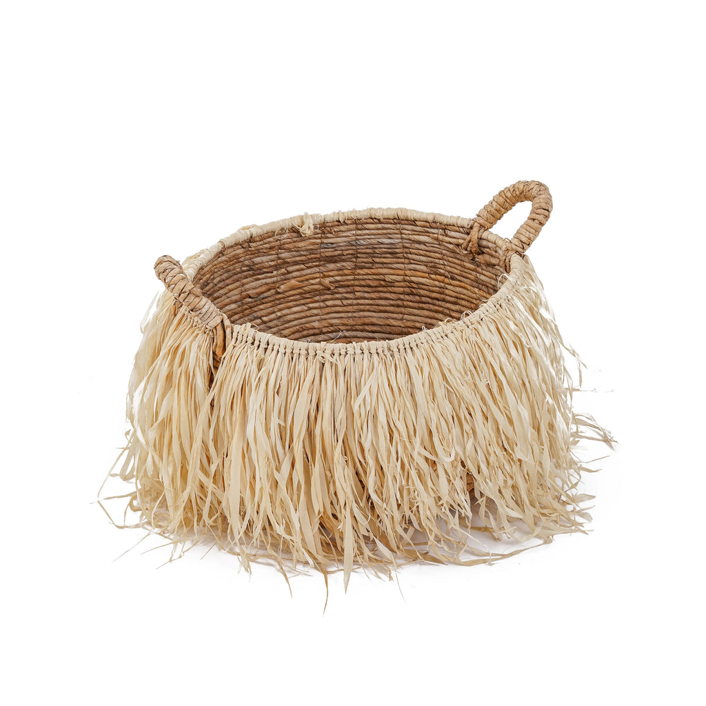 The Raffia Mand - L