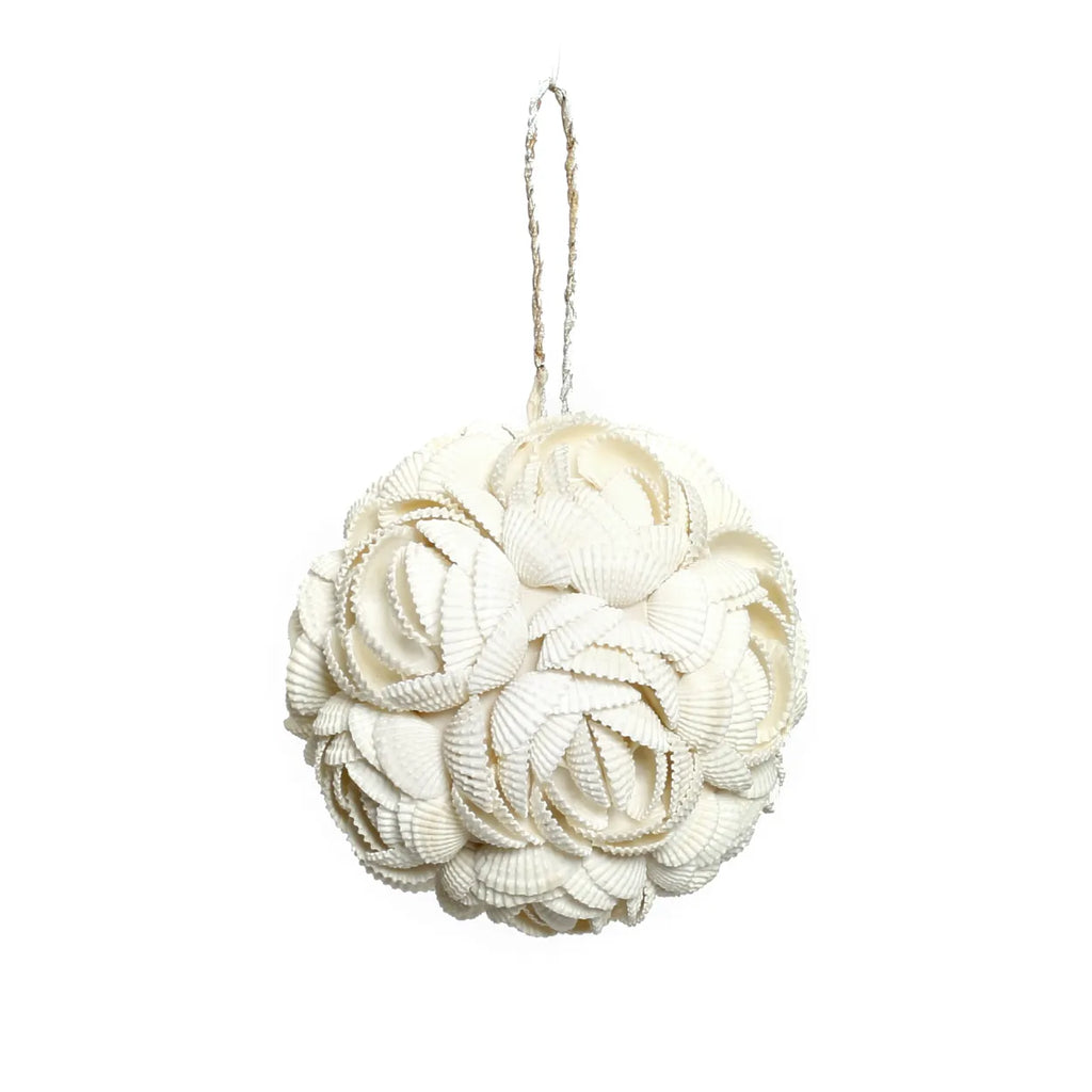 De Rose Shell Bal Hanger - White - M