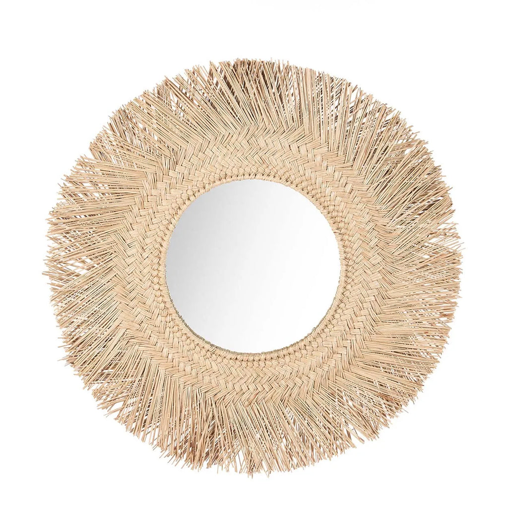 The Rattan Mirror - Natural - M