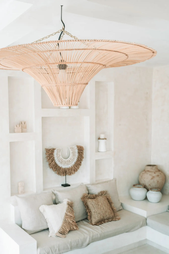 The Sky Pendant Lamp - Natural - XL