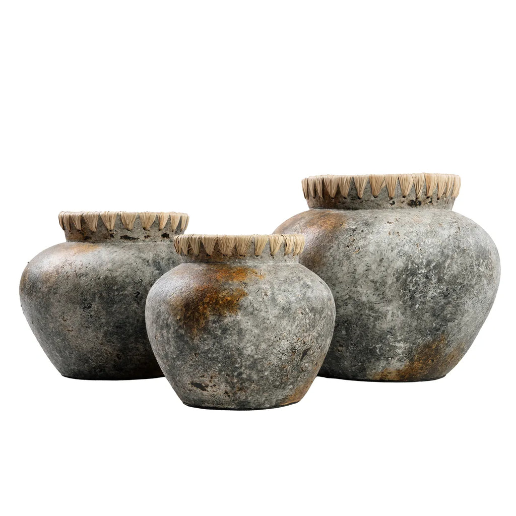 The Style Vase - Antique Grey - L