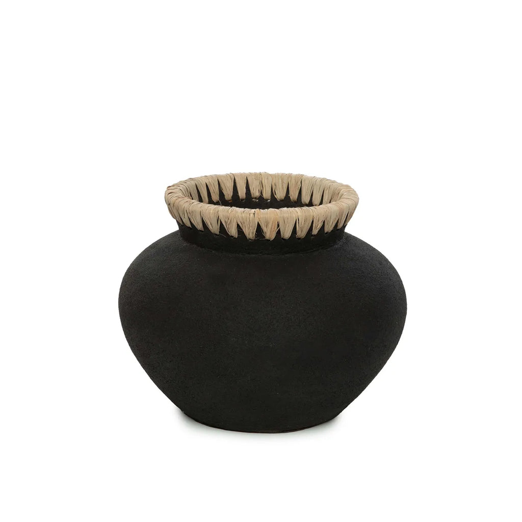 The Style Vase - Black Natural - S