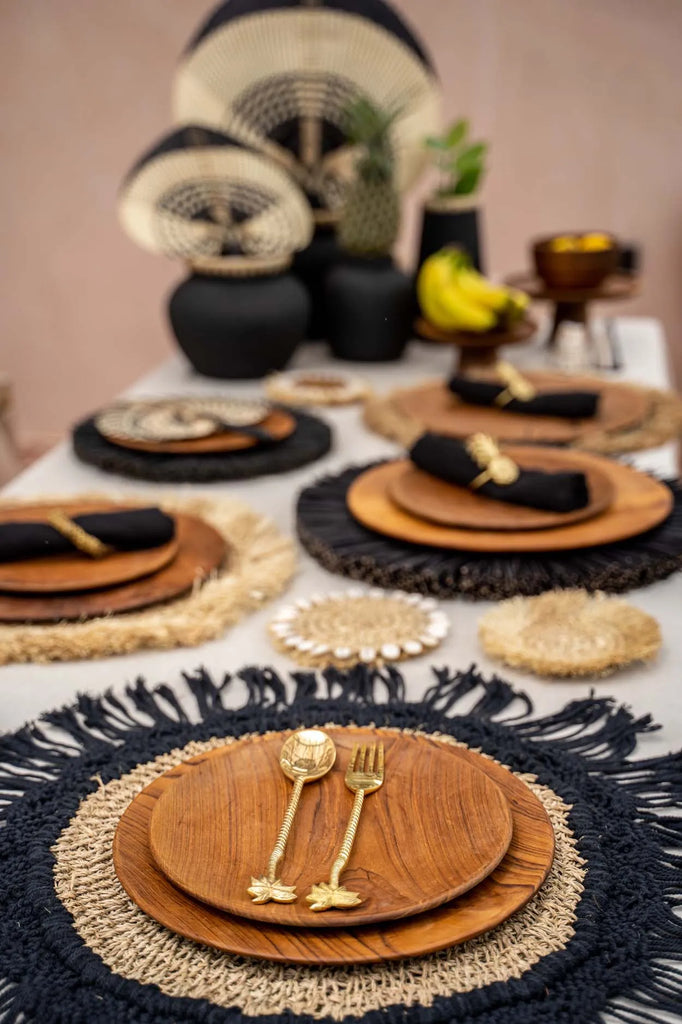 The Teak Root Round Table - L