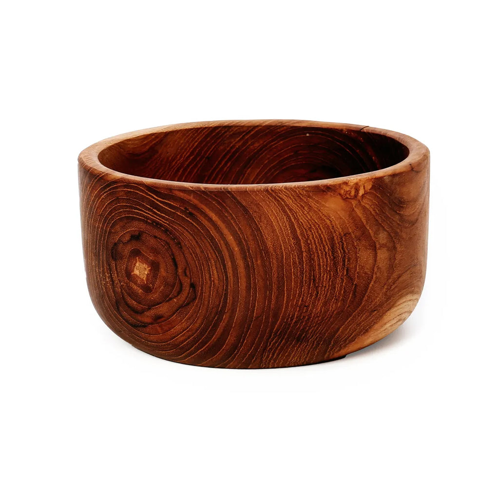 The Teak Root Salad Bowl - S