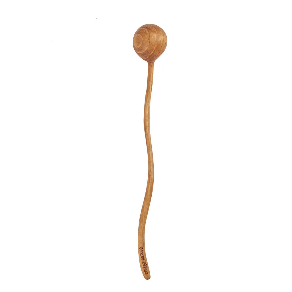 The Teak Root ZigZag Dosing Spoon