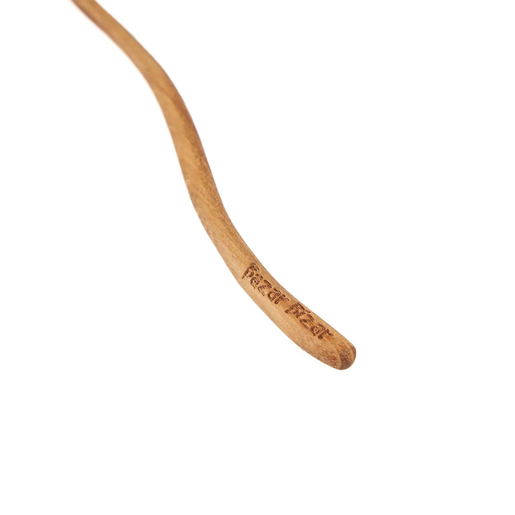 The Teak Root ZigZag Dosing Spoon