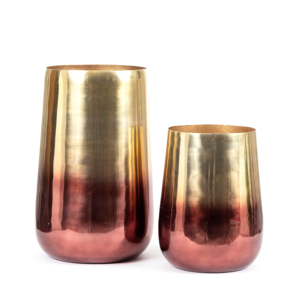 The Two Tone Planter - Brass - L