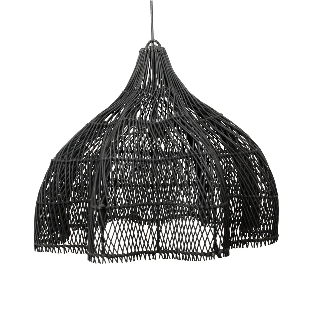 The Whipped Pendant Lamp - Black - M