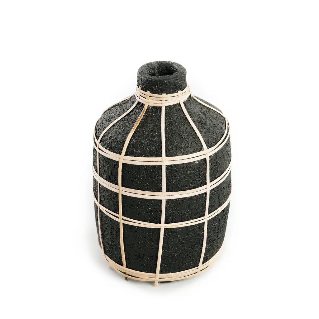 De Whoopy Vase - Black Natural - M