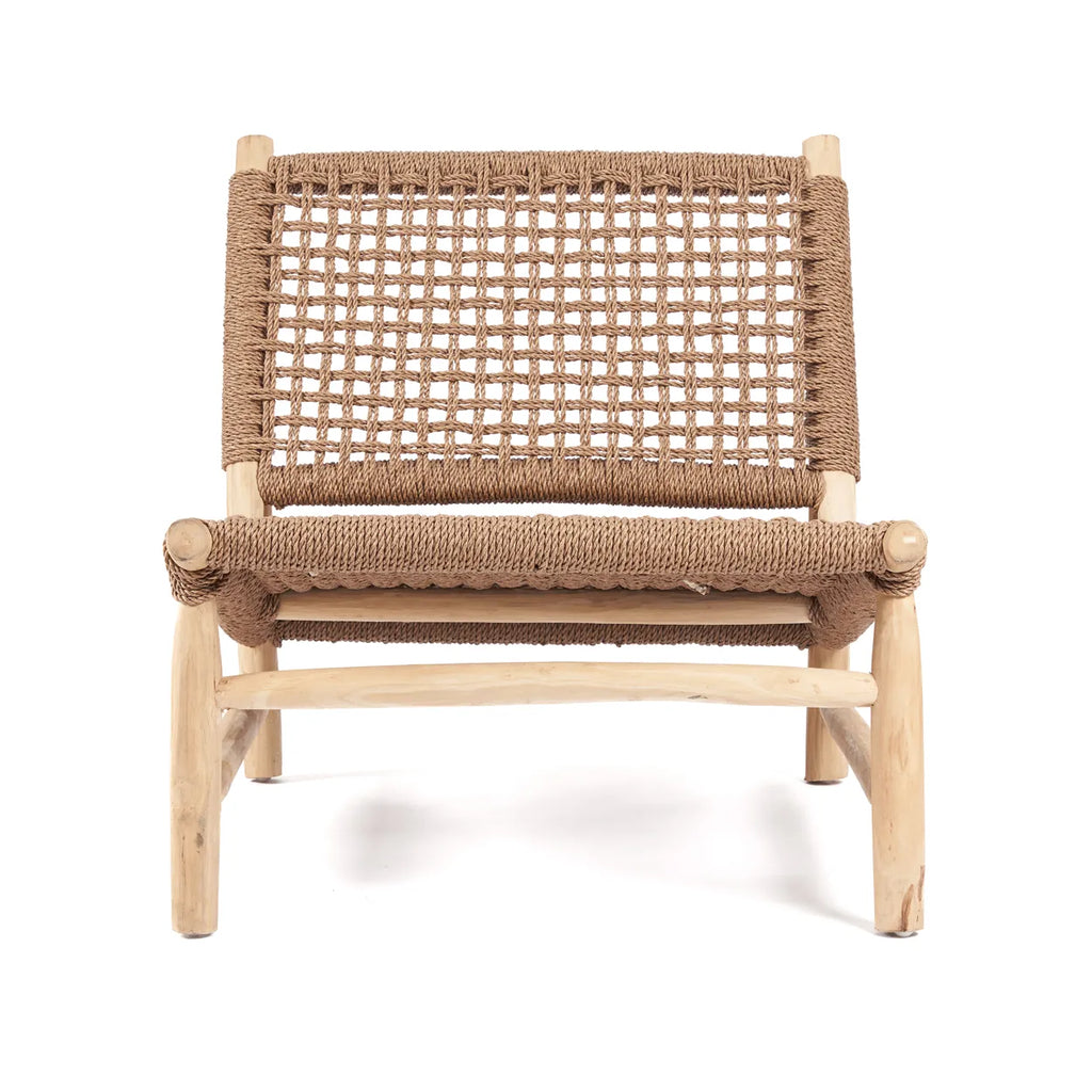 La Isla Sisal One Seater - Natural Brown