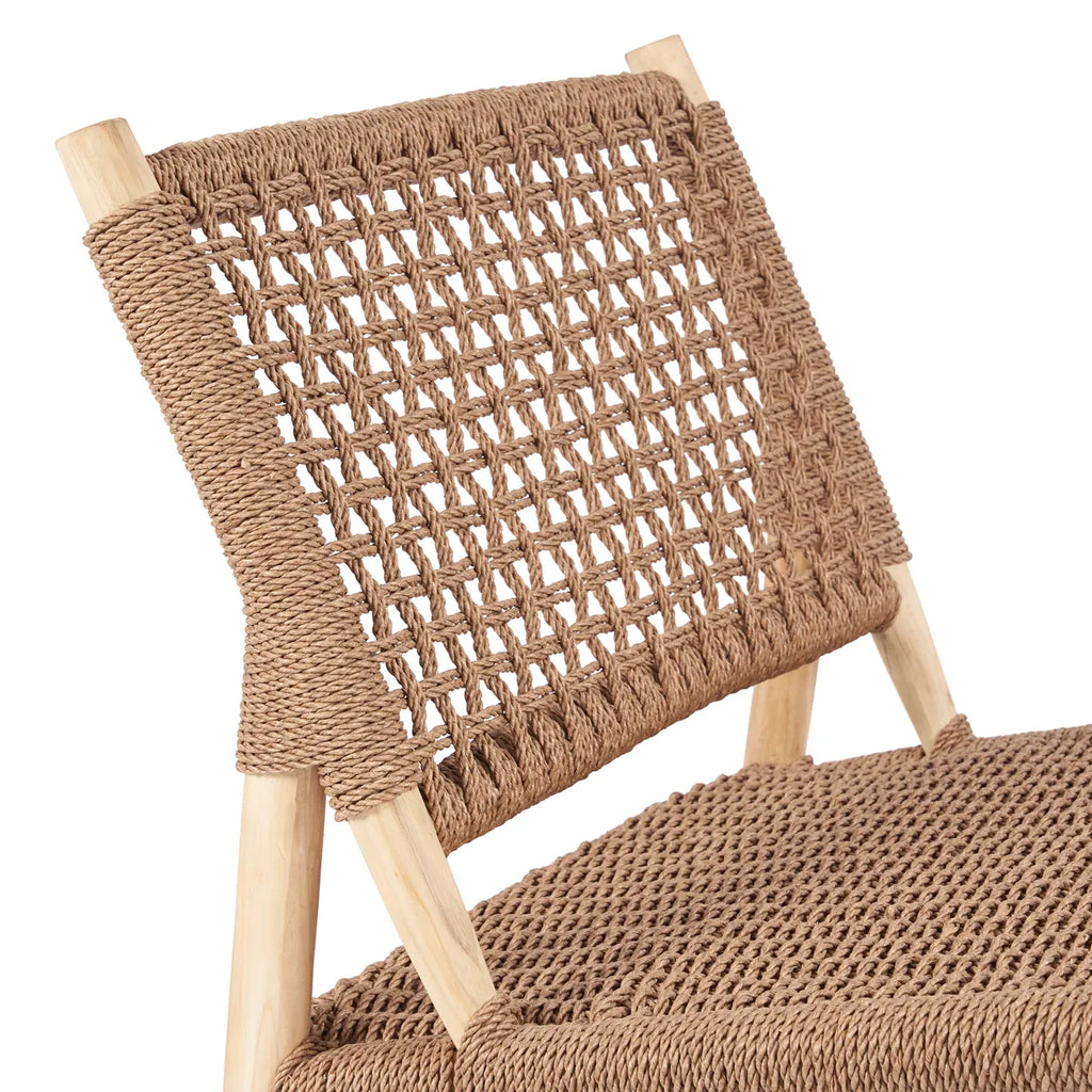 La Isla Sisal One Seater - Natural Brown