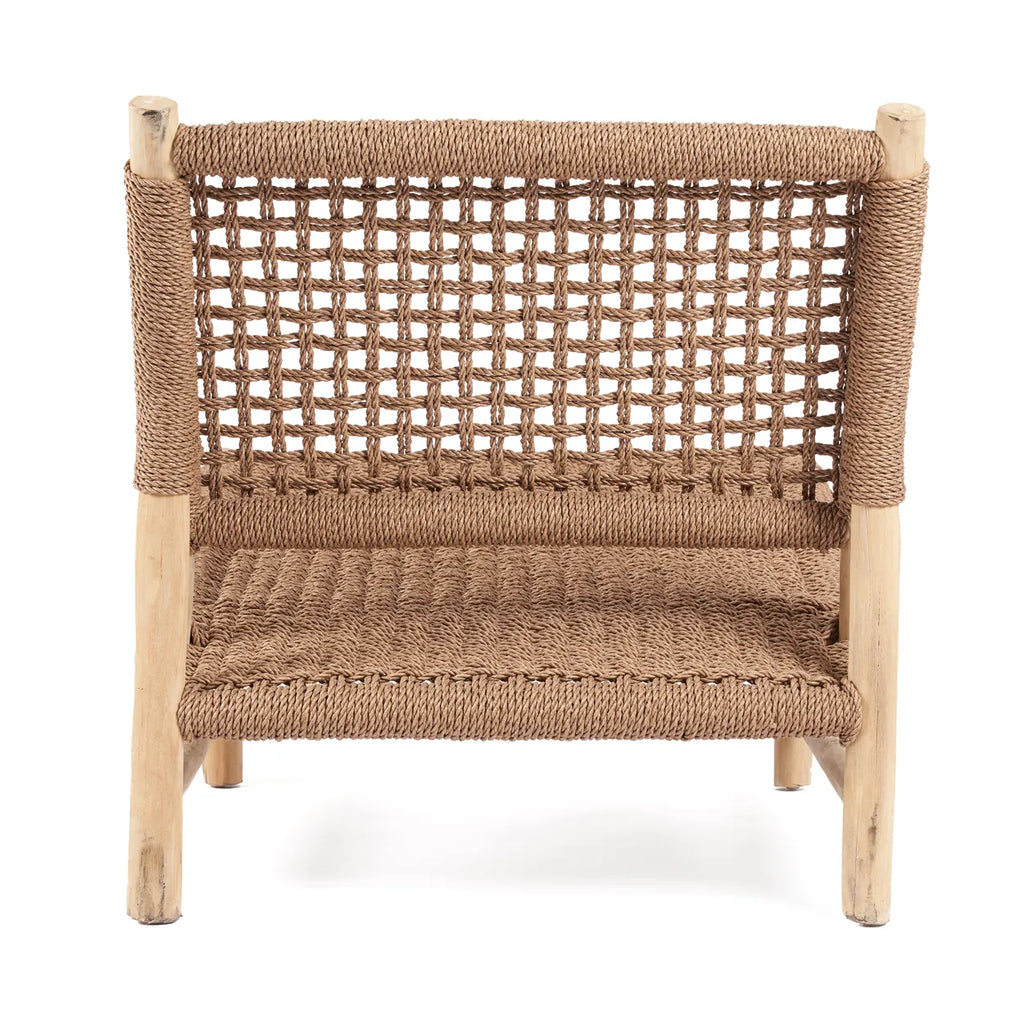 La Isla Sisal One Seater - Natural Brown